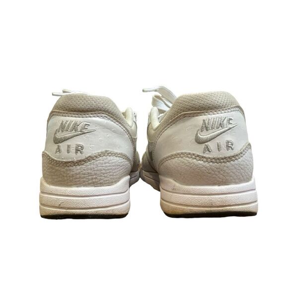 Nike Air Max 1 Ultra Essentials White Running Shoes Gray White 7 - Picture 3 of 9